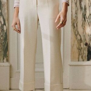 Sezane Damon Trousers Écru